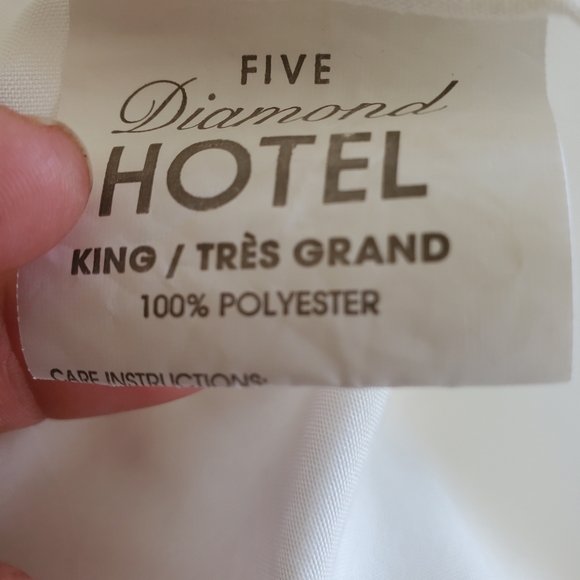 King Size Sheets white - Picture 2 of 2